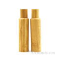 Groothandel goedkope hele bamboe lege rol op glazen fles 10 ml rollerball parfumfles met bamboe deksel